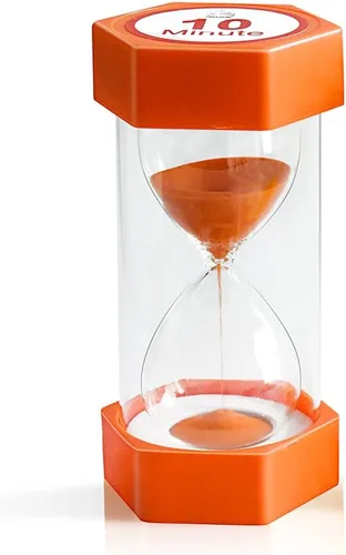 XINBAOHONG Temporizador de arena de reloj de arena, reloj de arena de plástico, temporizador de cristal de arena para juegos de niños, aula, hogar,
