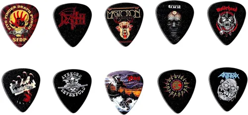Miniatura 2 de Banda de metal versión 2 (10 púas en un paquete) (grosor medio 0.028 in)