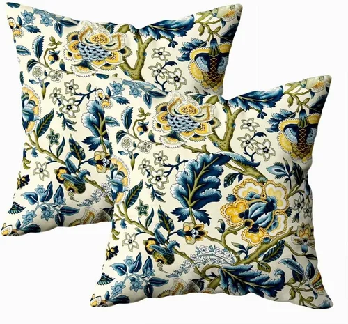 Miniatura 19 de Fundas de almohada decorativas de 16 x 16 pulgadas, patrón blanco y negro de tablero de ajedrez para sofá, fundas de cojín de granja para decoración