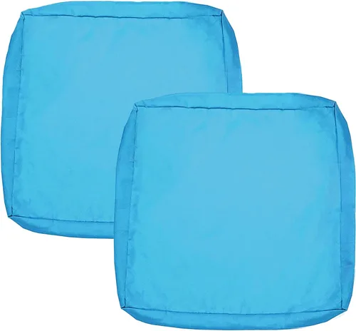 Miniatura 49 de Sqodok - Fundas para cojines de patio de 18 x 18, fundas impermeables para cojines de exterior de repuesto, 2 unidades, fundas para asientos