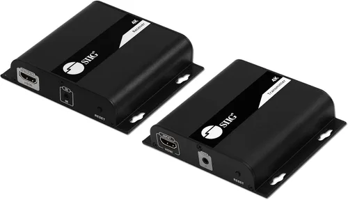 Miniatura 10 de SIIG Extensor HDMI 4K a través de IP CAT5e/6/7 Ethernet, hasta 394 pies - receptor solamente (CE-H25E11-S2)