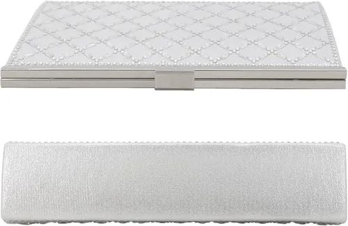 Miniatura 5 de Bolso de mano de metal con asa superior para mujer