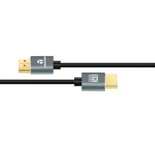 Miniatura 7 de Thsucords Cables HDMI ultra finos 8K 4K de 1.6 pies, delgado y flexible, suave de alta velocidad, cable HDMI 2.1 compatible con 4K @120Hz 8K @60Hz
