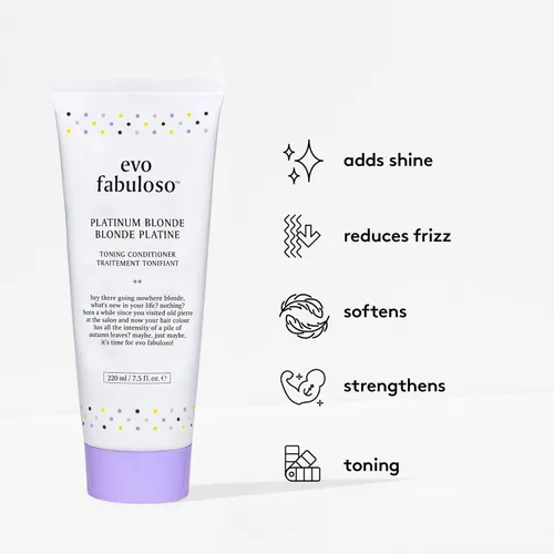 Miniatura 3 de Evo Fabuloso - Acondicionador de depósito de color - Acondicionador de cuidado del color para cabello teñido - Tratamiento nutritivo para cabello