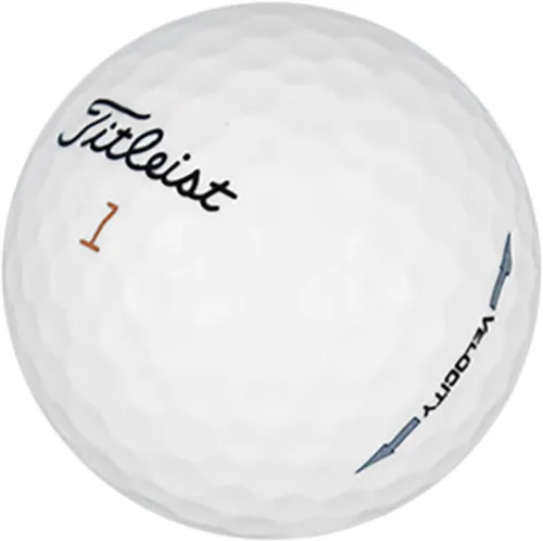 LostGolfBalls - Titleist Velocity - Pelotas de golf en estado casi menta, calidad AAAA, pelotas de golf recicladas usadas, pelotas de golf al mejor