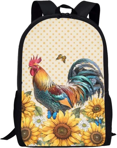 Miniatura 92 de HUGS IDEA Los animales frescos 3D niños escuela libro bolsa niños impresión mochilas, Baloncesto, Moderno