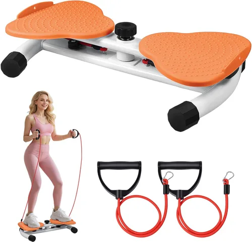 Miniatura 8 de Máquina de Torsión de Cintura, Tabla Torcedora de Abdominales con Bandas de Resistencia - Capacidad de 300 libras, Equipo de Ejercicio Casero