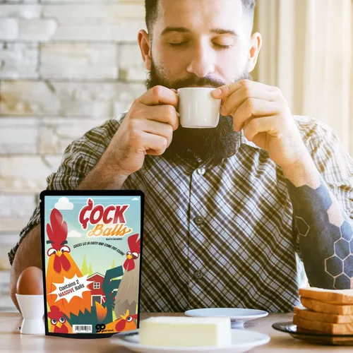 Miniatura 7 de Bolas de baño de gallo – Divertidos regalos de gallo para los amantes de los pollos – Bombas de baño gigantes para adultos – Regalo de pollo
