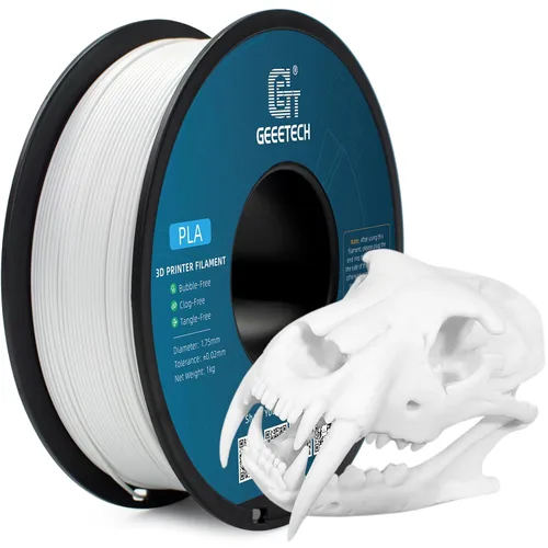 Miniatura 15 de GEEETECH Filamento PLA de color dorado sedoso de 0.069 libras, filamento de seda brillante para impresora 3D, carrete de 2.2 libras, precisión