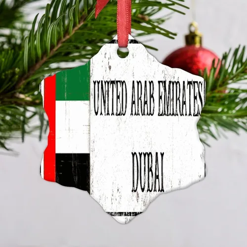 Miniatura 19 de Adornos de Navidad de Estambul 2023, bandera de pavo, decoraciones de Navidad para árbol, país, ciudad, recuerdo, fiesta, vacaciones, decoraciones