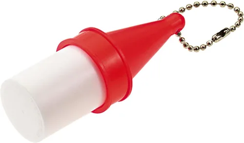 Miniatura 8 de Lucky Line Llavero de bloqueo giratorio de 5 pulgadas, bucle de alambre de acero recubierto de nailon flexible, resistente a la corrosión y Variado