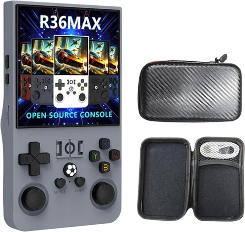 Miniatura 13 de R36MAX 4 pulgadas pantalla reproductor de juegos portátil 64 GB consola de vídeo 4000 mAh batería recargable consola reproductor de vídeo
