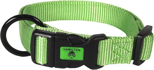 Miniatura 7 de Collar de perro ajustable de Hamilton, 3/8 pulgadas, Negro