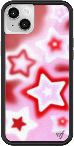 Miniatura 58 de Fundas Wildflower - Realización Par x Devon Lee Carlson, Compatible con Apple iPhone 13/14 Rojo, Ranas, Colaboración - Protector de goma negro