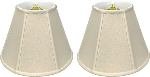 Miniatura 8 de Royal Designs, Inc. BS-707FC-6AGL Deep Empire Basic - Pantalla para lámpara con clip de llama, 3.5 x 6 x 5.75 pulgadas, color dorado antiguo