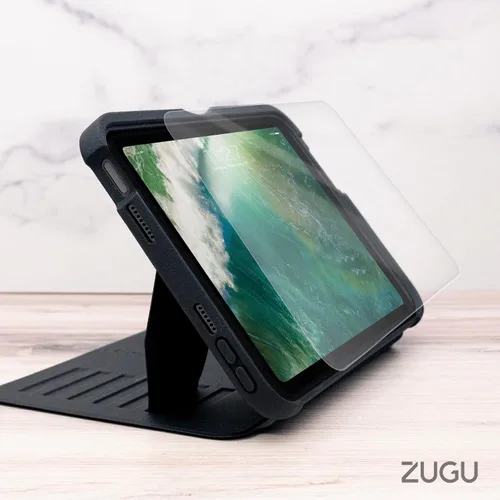 Miniatura 6 de ZUGU CASE Protector de pantalla para iPad Mini 6 y 7, A17 Pro (A2567, A2568, A2569), película de vidrio templado resistente a arañazos, protector