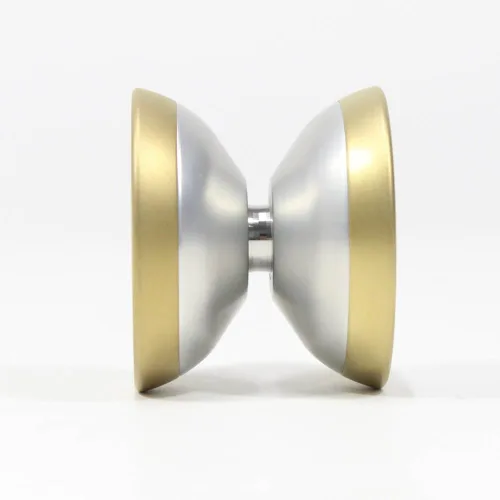 Tone Yo-Yo - Bi-Metal - Técnico checo Tony S?ec Signature YoYo (plateado con llantas doradas)