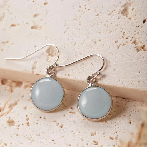 Miniatura 15 de 14K Gold Earrings for Women Handmade Green Jade Jewelry Green Stone Earrings for Women Dangle Birthstone Earrings Gift for Anniversary Graduation