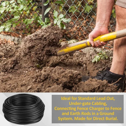 Miniatura 4 de Kanayu Cable eléctrico para valla de doble aislamiento, cable duro subterráneo de doble aislamiento, cable de núcleo de valla eléctrica subterránea