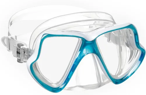 Miniatura 2 de Mares Adult Combo Wahoo Snorkeling Gear Set, Double-Lens Wide Vision Mask, Ergonomic Fiji Snorkel w/Flexible Tube & Silicone Mouthpiece, 411745
