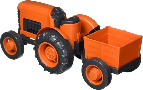 Miniatura 2 de Green Toys Tractor - CB, Naranja