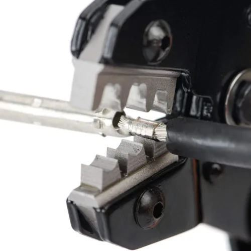 Miniatura 4 de iCrimp IWISS Herramientas de prensado de conectores solares PV para cable de panel solar PV AWG14-10 (2,5/4/6 mm²) con matriz EDM de alambre