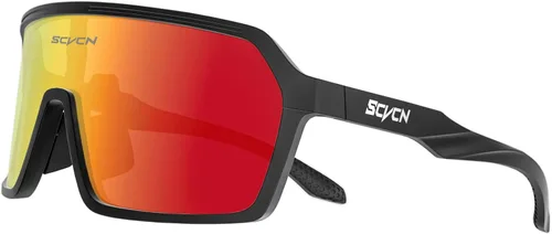 Miniatura 8 de SCVCN Gafas de ciclismo polarizadas deportivas MTB BMX, hombres y mujeres, correr, conducir, pesca, golf 02