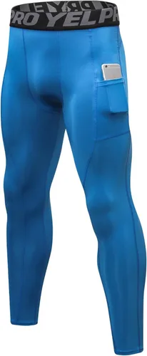 Miniatura 116 de SPVISE Pantalones de compresión para hombre, leggings para deportes, gimnasio, mallas atléticas frescas y secas, capa base para correr, fútbol