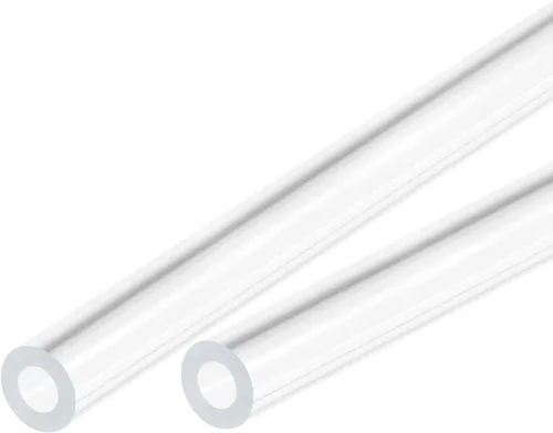 MECCANIXITY Tubo acrílico transparente rígido redondo tubo 0.157 in (5/32") ID 0.315 in (5/16") OD 18" para lámparas y linternas, sistema de