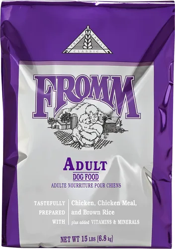 Miniatura 11 de Fromm Alimento clásico para perros adultos, alimento seco prémium para perros grandes, medianos y pequeños, receta de pollo, 5 libras