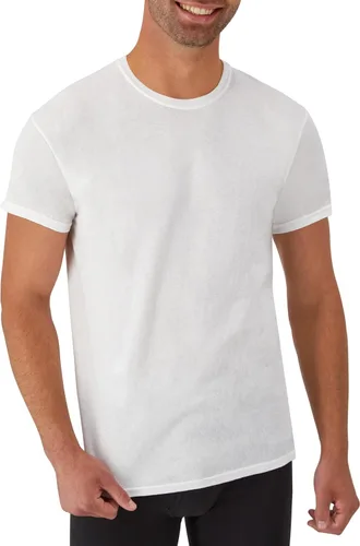 Miniatura 2 de Hanes Paquetes de camisetas interiores para hombre, camisetas interiores de algodón suave Stay-Tucked, las mejores camisetas interiores