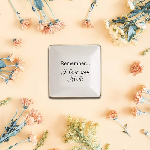 Miniatura 30 de Simply Charmed Amo Mi Abuela – Divertido regalo español para el Día de la Madre para la abuela de cerámica o soporte para anillos – Elegante bandeja