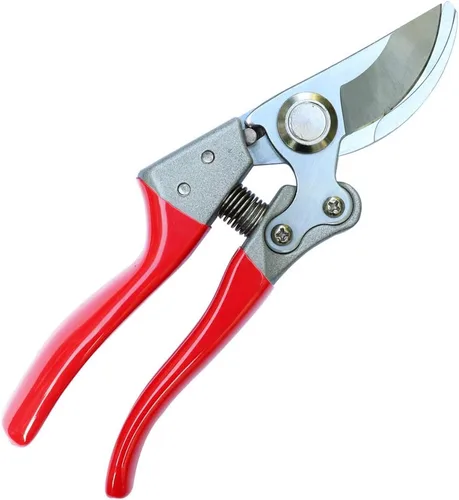 Miniatura 4 de Garden Shears - Tijeras de podar de mano profesionales, tijeras de podar de derivación resistentes (rojo)
