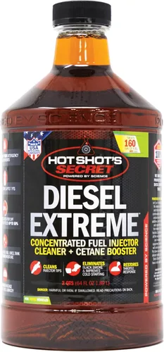 Miniatura 2 de HOT SHOTS Secret Diesel Fuel System Cleaner and Treatment Bundle (64 onzas líquidas + 16 onzas líquidas)