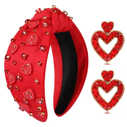 Miniatura 7 de Diadema anudada con joyas con estampados de conejito de Pascua, huevo y zanahoria, accesorio para el cabello de primavera para fiestas y recuerdos