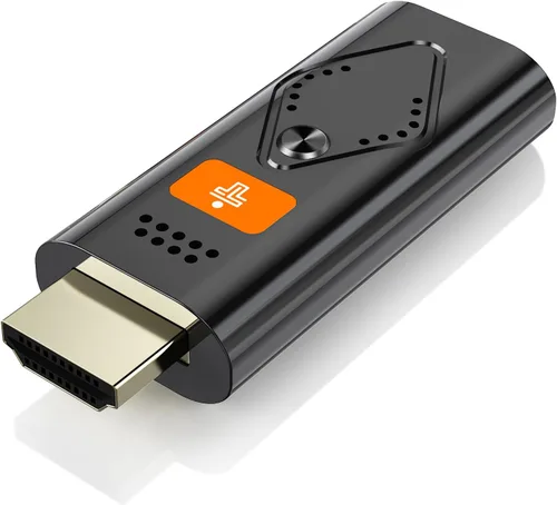 Miniatura 9 de Adaptador Dongle de pantalla inalámbrica actualizado 2026, transmisor portátil 4K HDMI Streaming, AirPlay/Miracast, WiFi de 5 GHz, Plug & Play