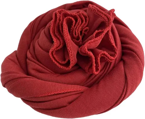 Miniatura 6 de Bufandas de hiyab de jersey para mujer, bufanda para la cabeza, envoltura musulmana para la cabeza