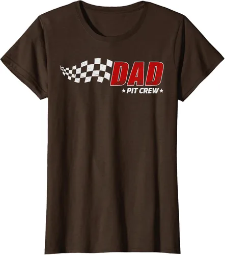 Miniatura 21 de Dad Pit Crew Race Car Birthday Family Matching Pit Crew Camiseta Pit Crew