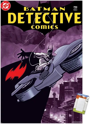 Miniatura 12 de Trends International DC Comics Batman - Póster de Batman Detective Comics #792 Versión enmarcada de caoba