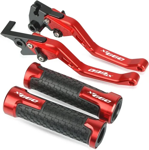 DOUKI Para Yamaha XT660Z TENERE 2008-2016 XT660 Z - Palancas de embrague de freno corto para motocicleta, embrague, empuñaduras, extremos del