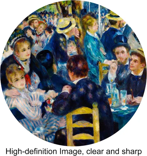 Miniatura 484 de A&T ARTWORK Campo de trigo con cipreses de Van Gogh Las reproducciones de arte clásico mundial, impresiones en lienzo giclée para decoración