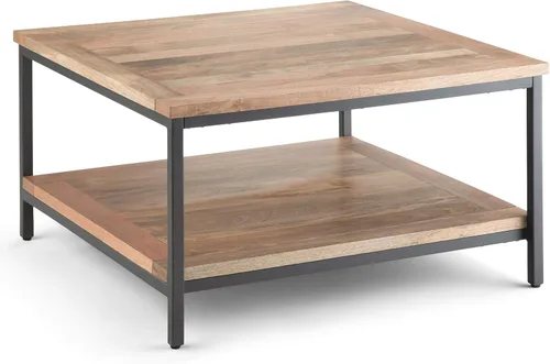 Miniatura 21 de SIMPLIHOME Simons - Carrito de barra de madera maciza de mango de 24 pulgadas de ancho, color natural, para sala de estar, comedor y cocina
