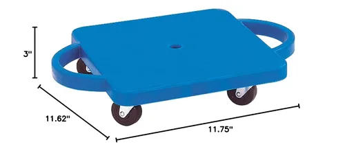 Miniatura 2 de Martin Scooter de plástico deportivo, azul