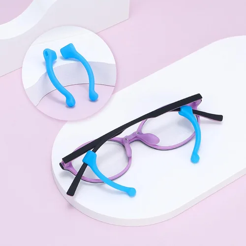 Miniatura 5 de Retenedor antideslizante para gafas, gancho para las orejas, retenedores de seguridad para gafas, funciona con patillas de 0.19 a 0.39 pulgadas, 10