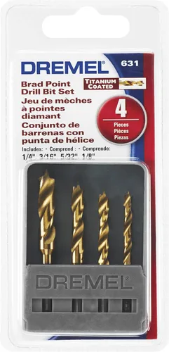 Miniatura 4 de Dremel 631 - Juego de brocas Brad Point (4 piezas)