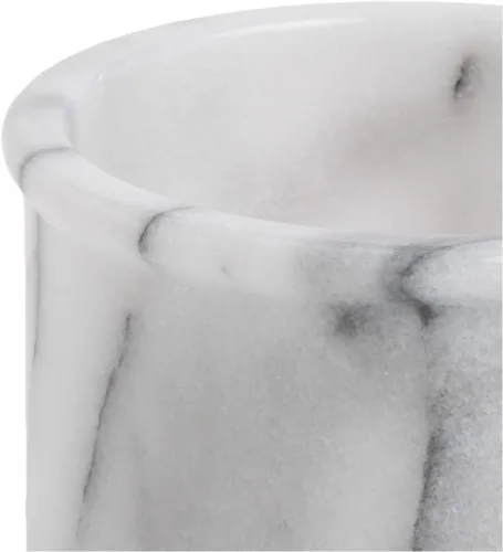 Miniatura 12 de Mantequillera Norpro de mármol, color blanco, talla única , Blanco crudo