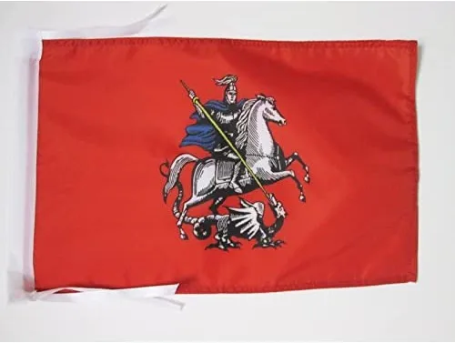 Miniatura 1268 de Bandera de México AZ FLAG, 45.7 x 30.5 cm, con cordones - Pequeñas banderas mexicanas de 30 x 45 cm - Bandera de 45.7 x 30.5 cm