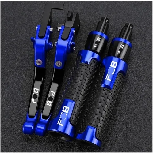 Motorbike Brake Clutch Lever Motorcycle Brake Clutch Levers 22mm Handle Bar Grips ends For FZ8 FZ-8 2011 2012 2013 2014 2015 2016 2017 2018 2019 2020