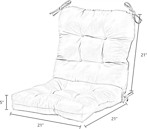 Miniatura 7 de Greendale Home Fashions - Cojín para sillas o camastros