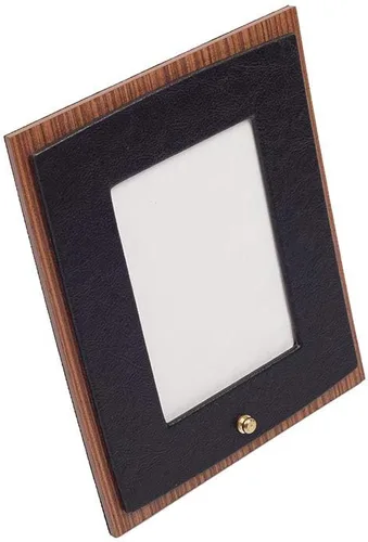 Miniatura 5 de Juego de escritorio de cuero, organizador de cuero, juego de escritorio de madera de nogal, producto de oficina, accesorios de escritorio